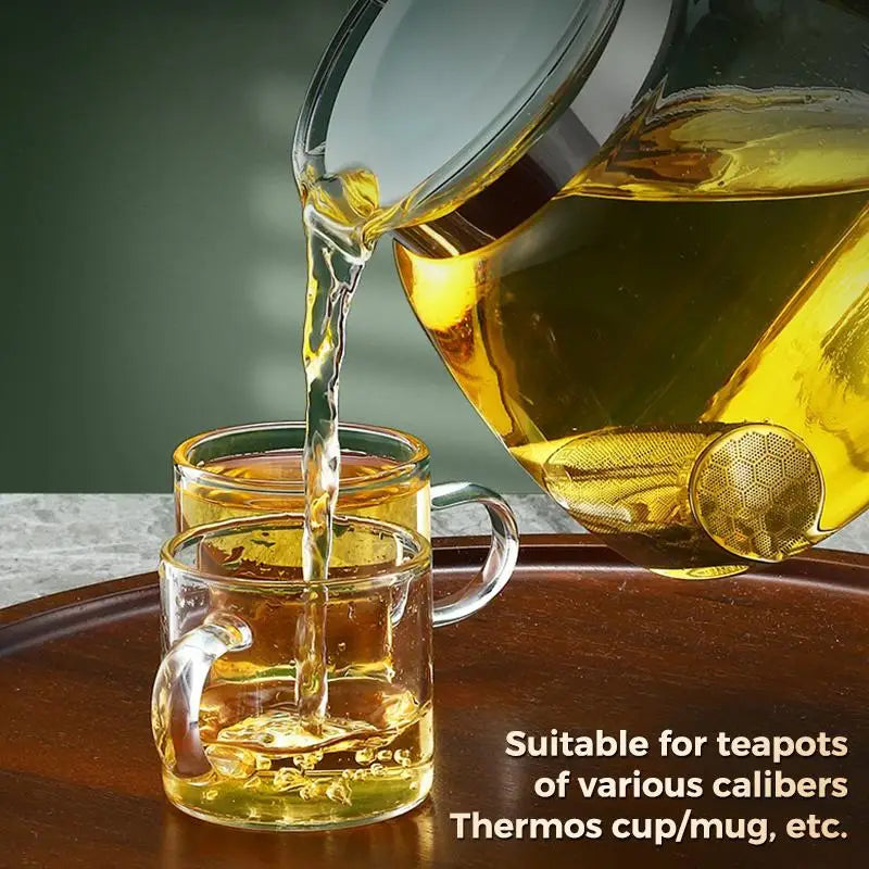 316 Stainless Steel Tea Infuser With Ultra Fine Mesh Extender Chain For Home Office Travel Brewing Loose Leaf Tea Qme