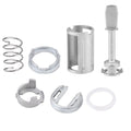 Lock Cylinder Repair Door Lock Repair Kit Front Left Right Door Lock Repair Kit for SEAT TOLEDO LEON AROSA Qme SILVER