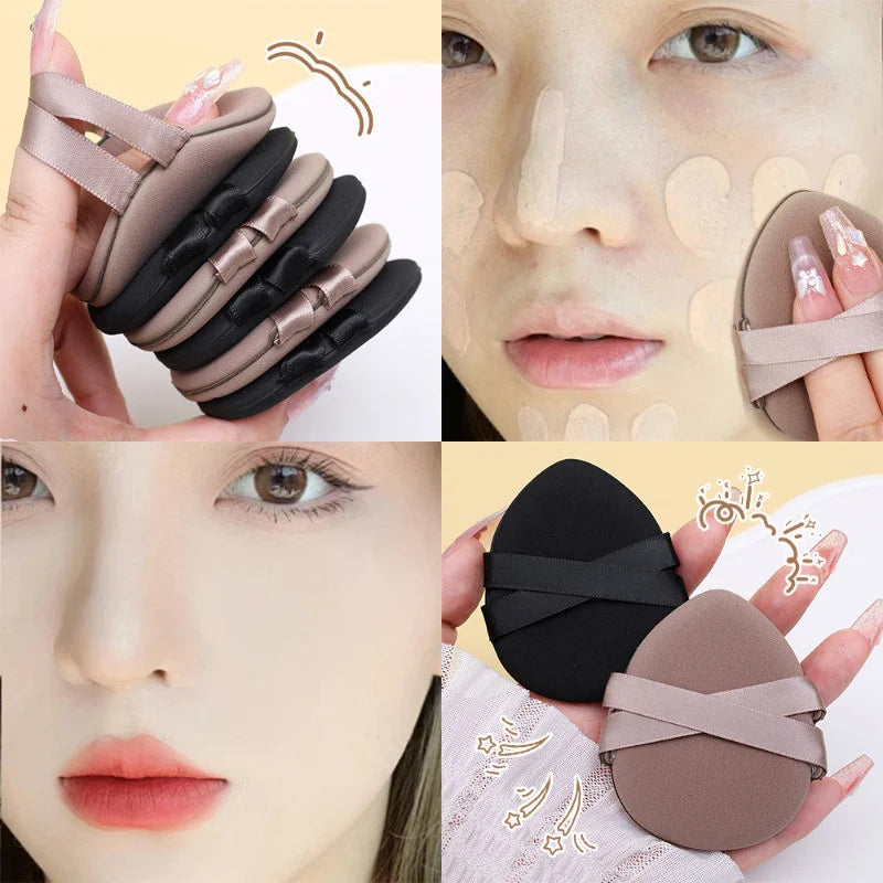 Makeup Sponge Powder Puff Foundation Concealer Teardrop Setting Pads Qme