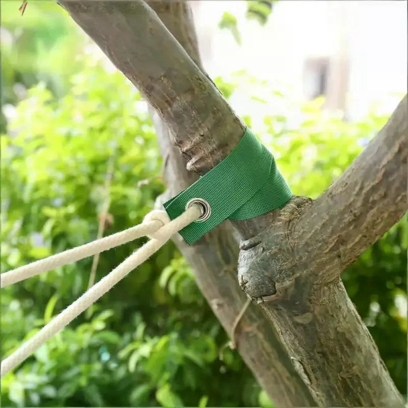 5/10Pcs Wear Resistant Nylon Tree Support Straps With Reinforced Metal Grommets For Gardening Tree Stabilization Staking Qme
