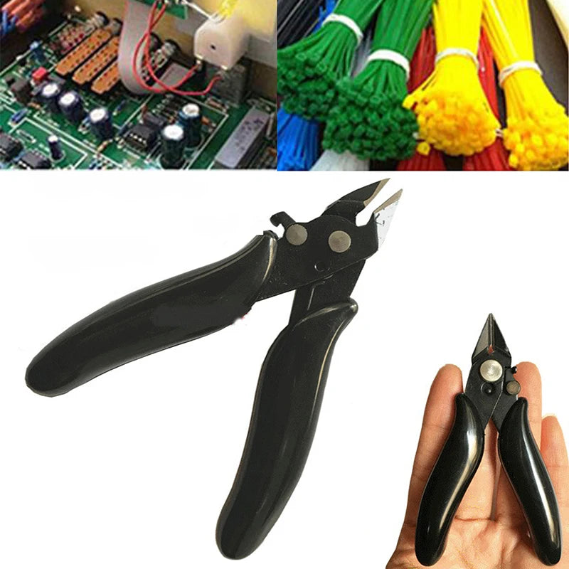 3.5 Inch Diagonal Mini Plier Wire Cutters Electronic Wire Cable Cutter Hand Tool. Qme