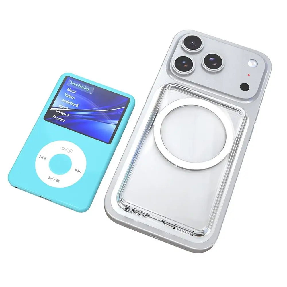 For INNIOASIS Y1 Magnetic TPU Case Support Magsafe Magnetic e Ultra Thin Transprent Soft Case Portable MP3 Player Case Cover Qme