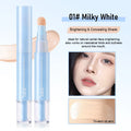 Sponge Head Liquid Concealer Stick Full Coverage Dark Circles Marks Qme 01Miky White