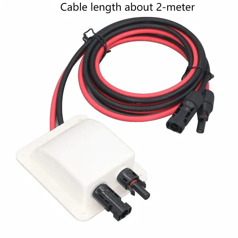 Solar Weatherproof Entry Gland Housing Extension Cable Connector Qme