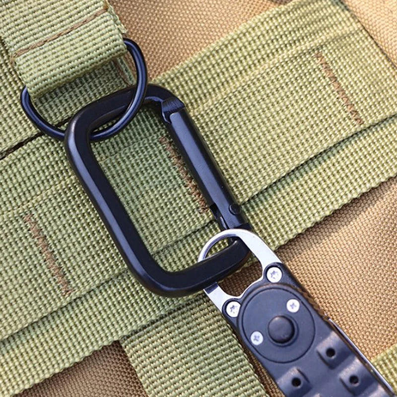 Square-ring Carabiner Buckles Spring Carabiners Snap Hooks Clip Qme