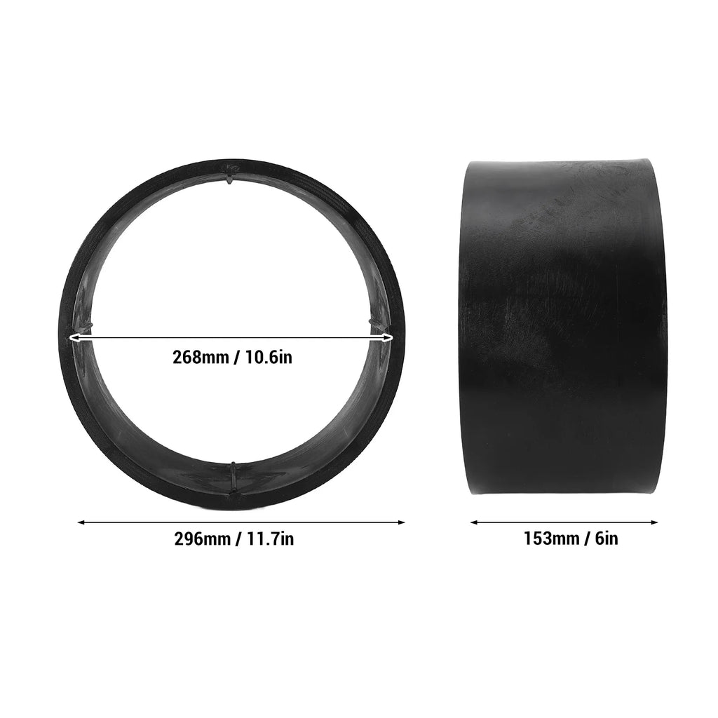 Go Kart Tire Sleeve 11x7.10-5 Go Kart PVC Tire Sleeve Less Traction Easy Installation Smoother Ride Sturdy for Drift Trike Qme