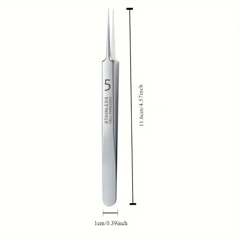 Blackhead Tweezers Precision Acne Removal Tool Facial Whiteheads Qme