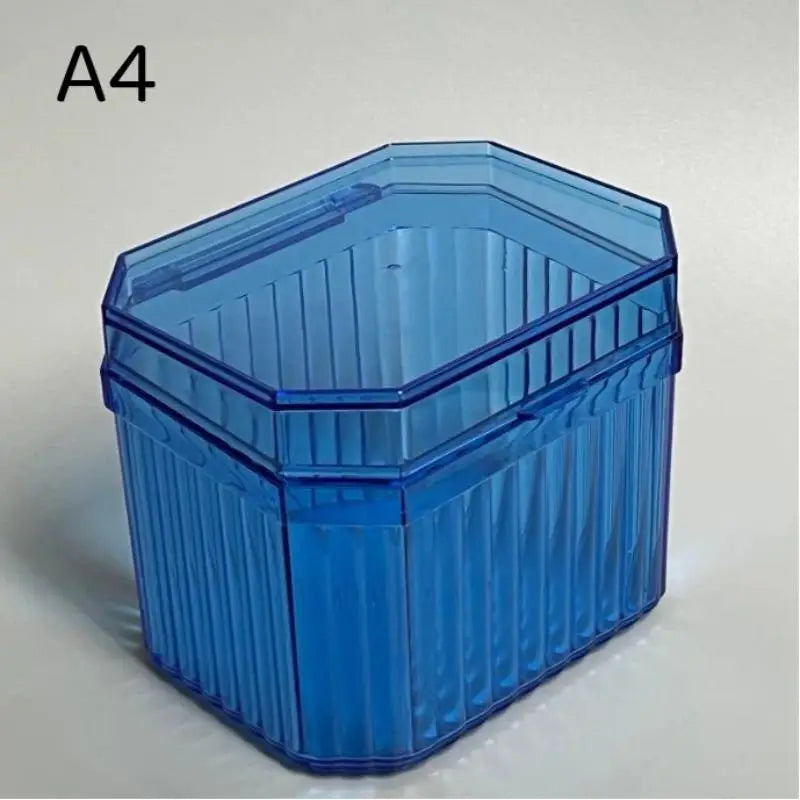 1Pcs Multifunctional Storage Box For Storing Makeup Cotton Cotton Swabs Hair Cords Hair Clips Tissues And Other Items Qme A4