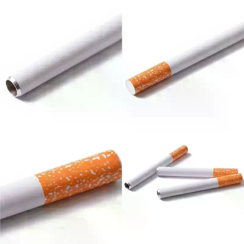 2/3Pcs Creative Cigarette Shaped Plastic Pipe Decompression Toys Bubble Cigarette Packs Cigarette Accessories Holiday Gifts Qme