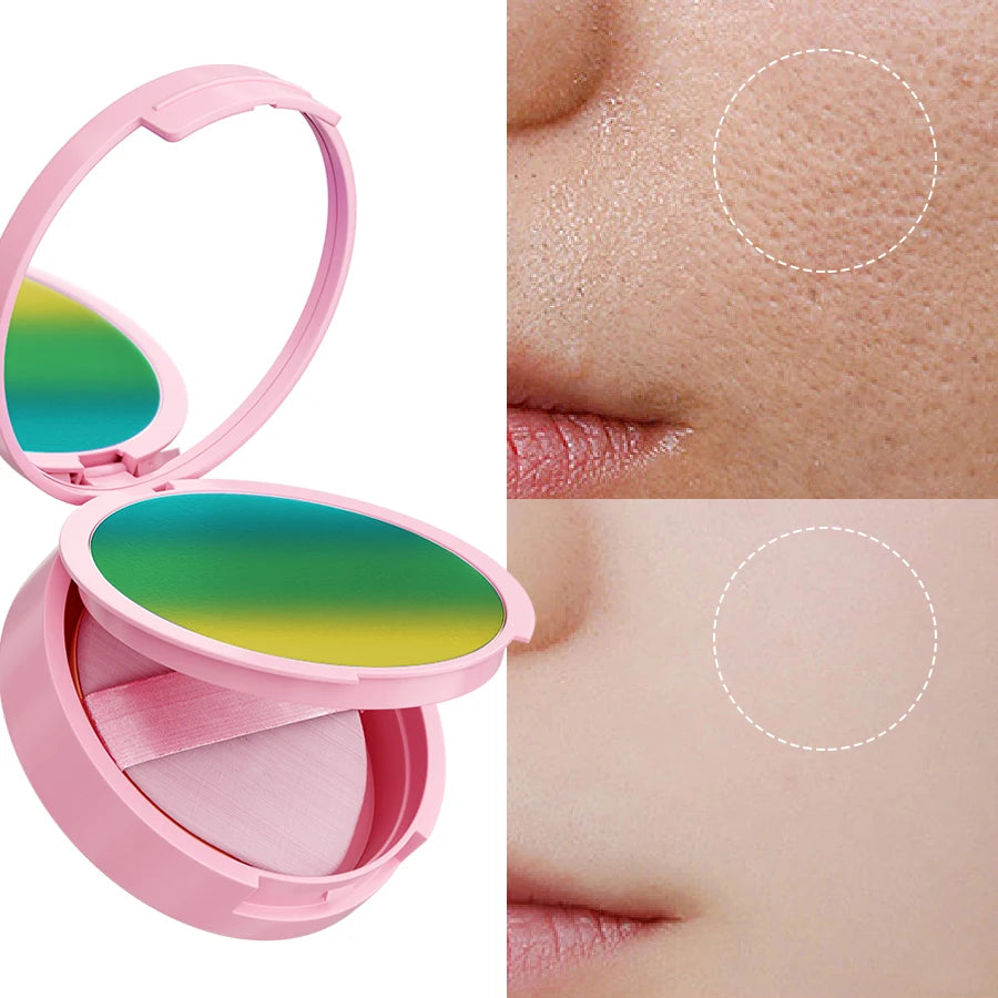 6 Colors Natural Face Finishing Powder Oil-controlling Contouring Qme