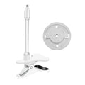 Protable Flexible Camera Clamp Baby Monitor Stand No Punching Webcam Qme 18cm White