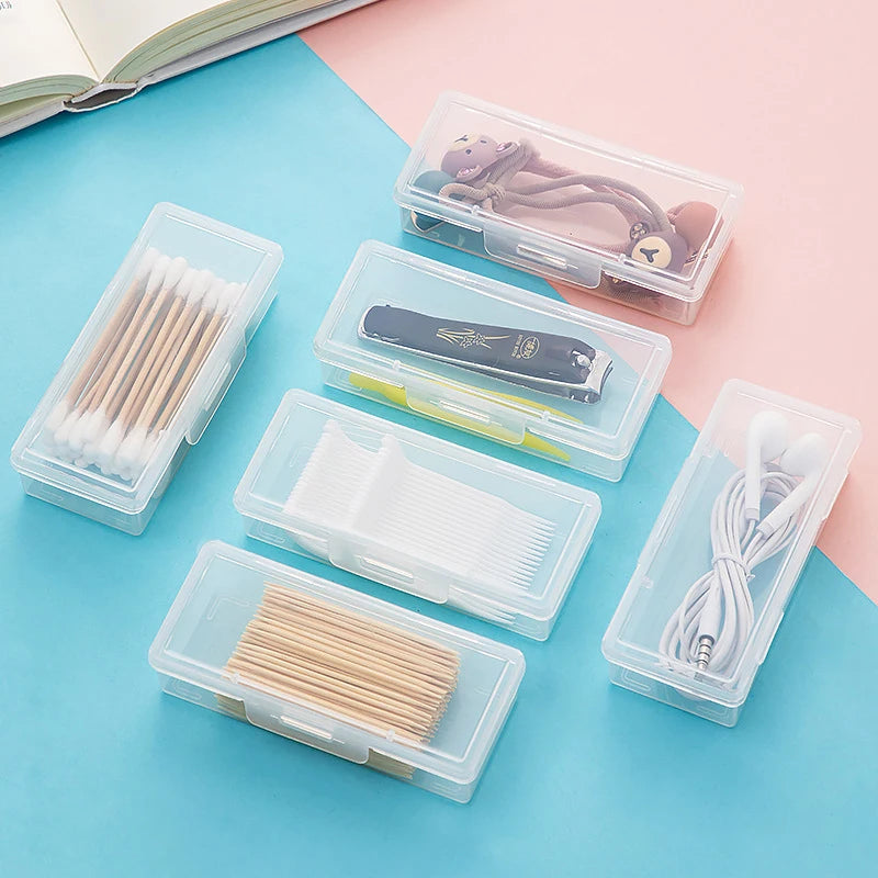 Portable Travel Medicine Box Cotton Swab Holder Case Detal Floss Jewelry Box Qme