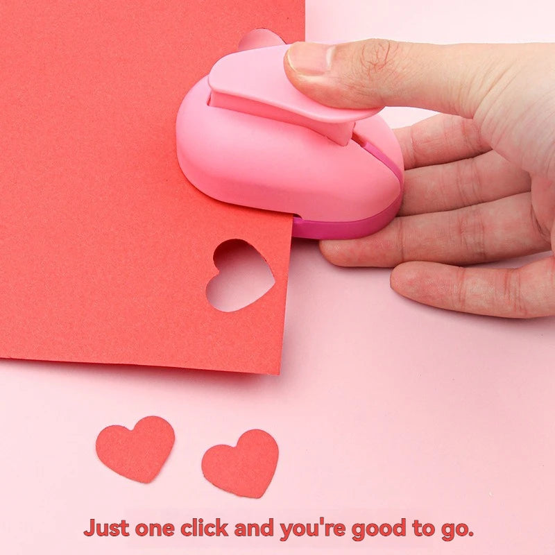 Flower Punch Furador 5*3*4.5cm Diy Paper Cut Eva Foam Maker Puncher Scrapbooking Labor Saving for Hole Punch Embossing Qme