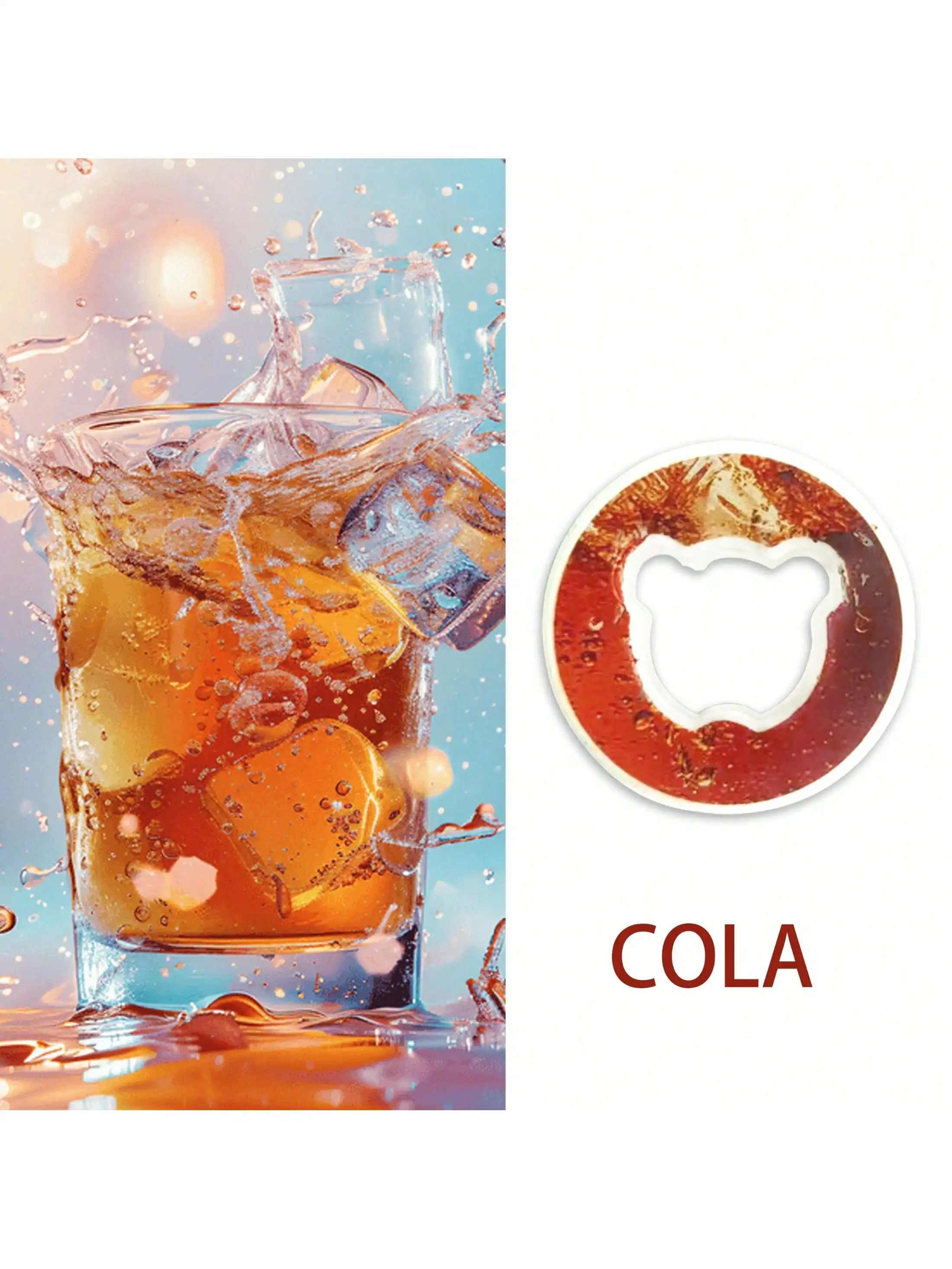 Random Flavored Aromatic Ring Various Fruit Beverage Flavor Pods Qme Cola 1PC