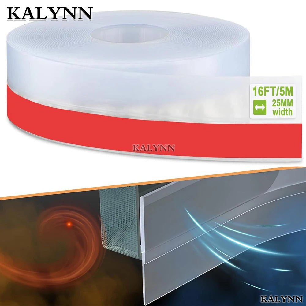 5 Meters Door Bottom Seal Strip Weather Window Rubber Weatherstrip Qme