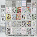30 Pcs Die-Cut Sticker Book Japanese Anime Character Theme Showa Style Glitter Matte Glossy Finish School Stationery Supplies Qme A