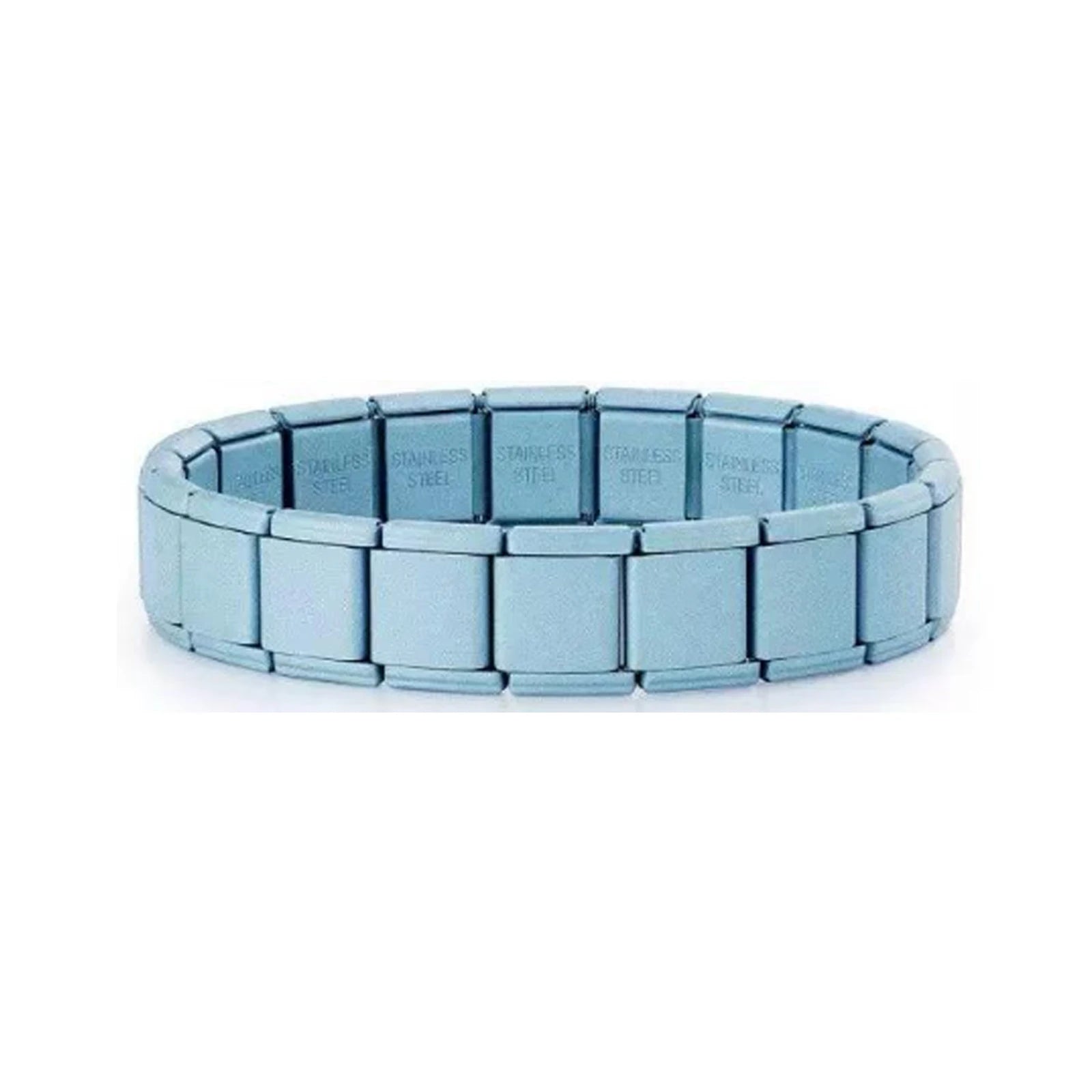 New Simple Fashion Elastic Italian Charm Link Chain Stainless Steel Bracelet for Men Women Metal Bangle on Hand DIY Jewelry Gift Qme Style 2-13mm
