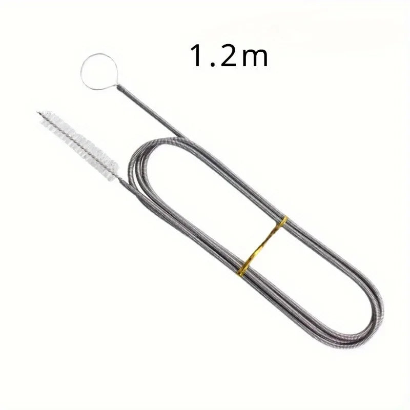 1pc Car Sunroof Drain Hole Dredge Stainless Steel Drain Pipe Clearing And Cleaning Tool Skylight Artifact Air Conditioner Qme