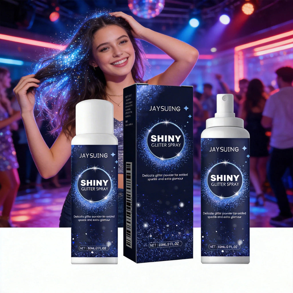 Body Glitter Spray Collarbone Clothes Hair Long Lasting Shimmer Qme