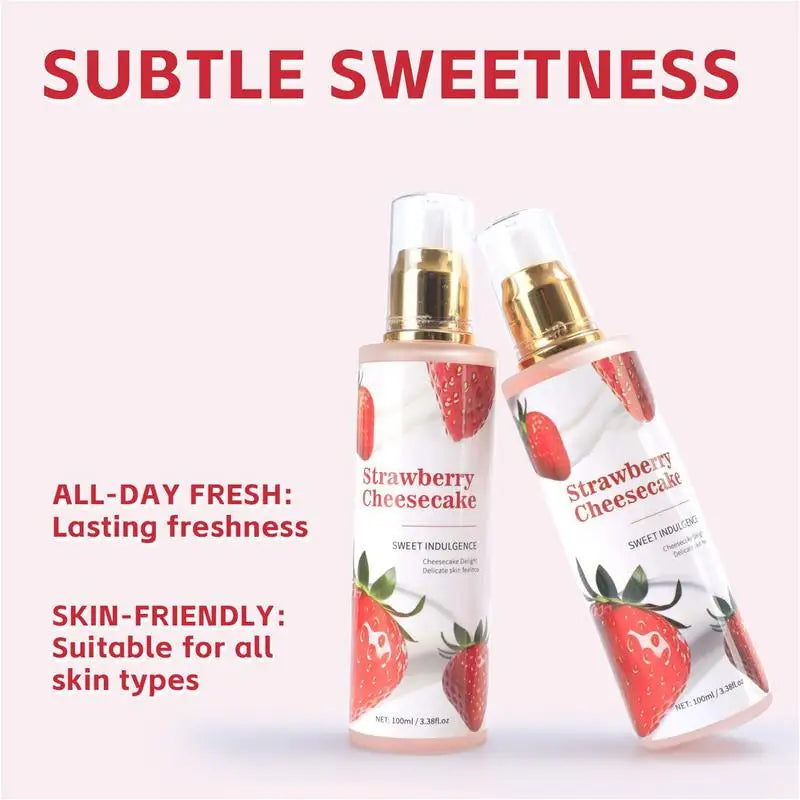 Strawberries Body Mist Long-lasting Cloth Refresher Strawberry Qme