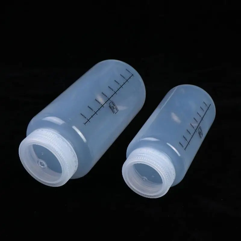 Wide Mouth Bottles Lids PP Containers Jars Water Sample Lab Reagent Qme