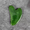 Massage Guasha Jade Facial Beauty Guasha Massage Tools Tightening Skincare Facial Guasha SPA Therapy Guasha Roller Qme green