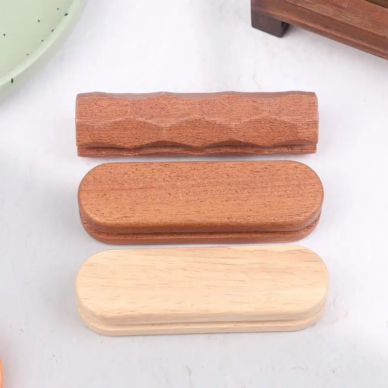 Sapele Pan Insulated Grip Cookware Sauce Sauteing Grilling Anti Scald Qme