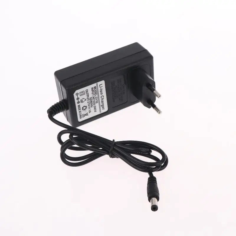 21V Lithium Battery Charger 1A 2A 18V Intelligent Power Adapter EU Qme 21V 1A