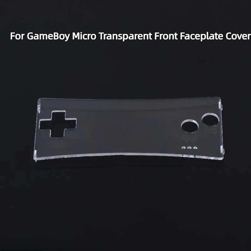 Gameboy Micro Transparent Clear Front Faceplate Cover GBM System Qme Default Title