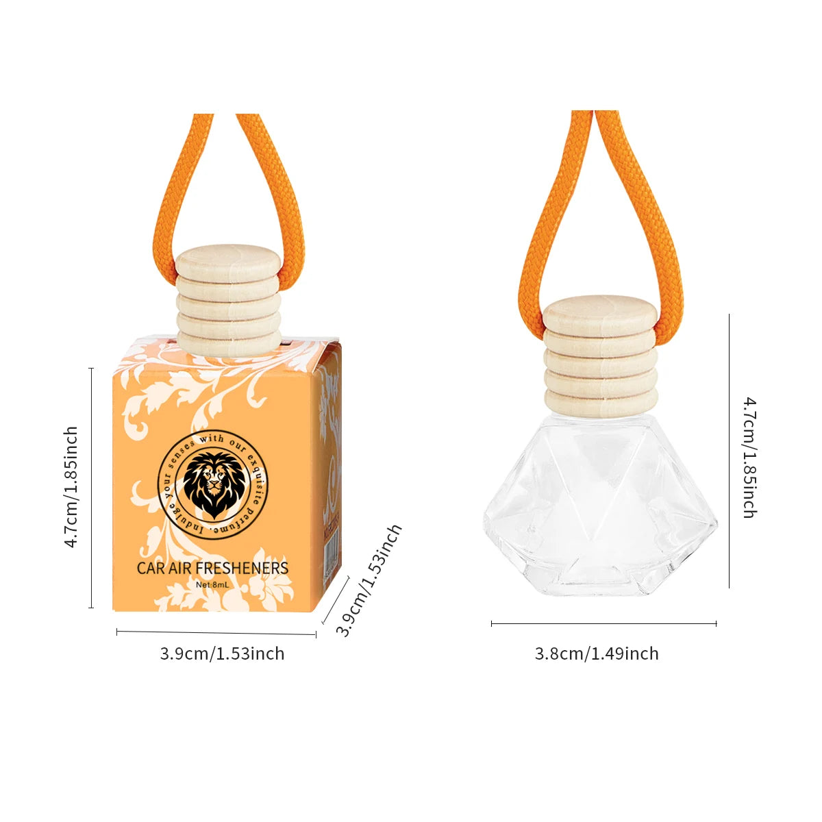 Natural Car Fragrance Fragrant All Way Long-lasting Evenly Spread Air Qme