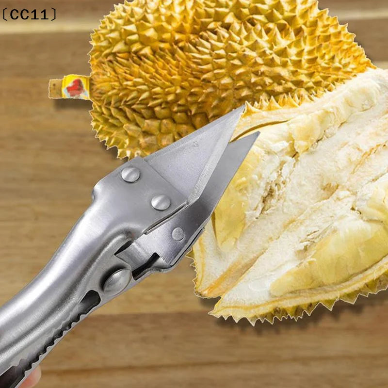 Durian Opener Stainless Steel Fruit Separator Lightweight PP Material Qme