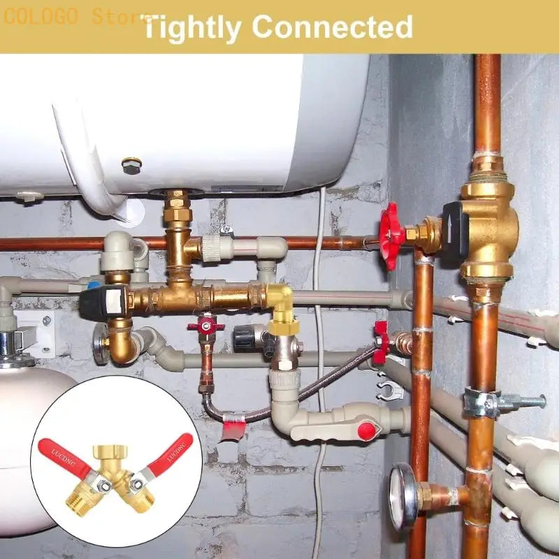 Two Control Composition Y Divider Garden Hose Highlighting Large Qme