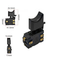 12V 21V Lithium Electric Drill Switch Forward Reverse Control Switch Replacement Power Tools Accessories Qme Default Title