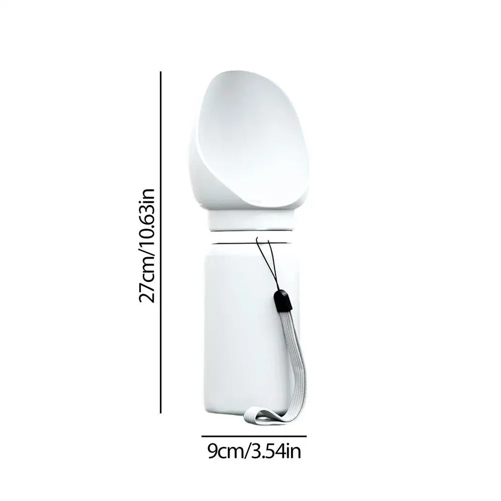 Foldable Water Bottle Leak Proof Pet Dog Puppy Cat Hydration Travel Qme White China Mainland