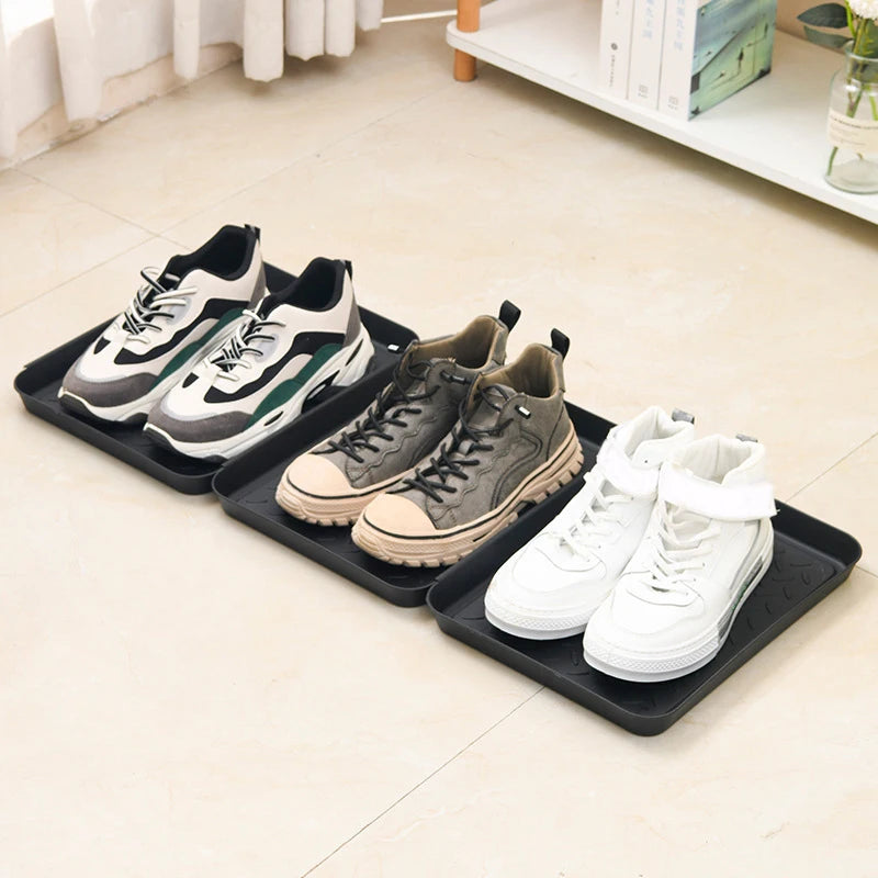 1 2 Shoe Mat Trays Car Shoes Storage Tray Dog Cat Bowl Mats Qme