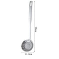 Stainless Steel Fine Mesh Fat Skimmer Spoon Strainer Oil Skim Grease Qme L
