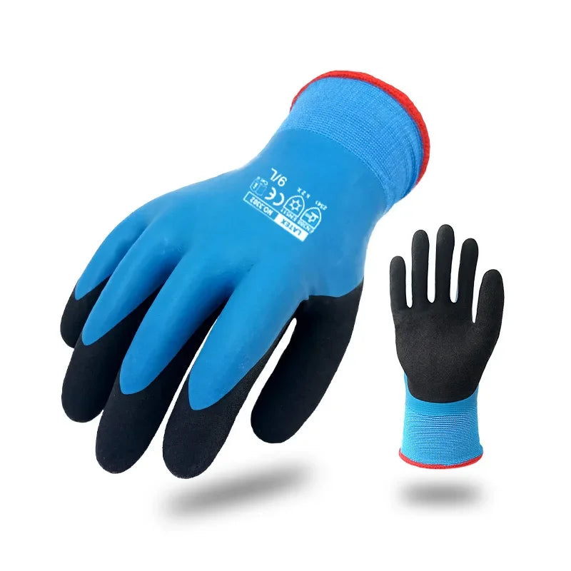 1pair Cut Resistant Gloves High Performance Level 5 Protection Golve Wearable Durable Kitchen Outdoor Winter Warm Protective Qme
