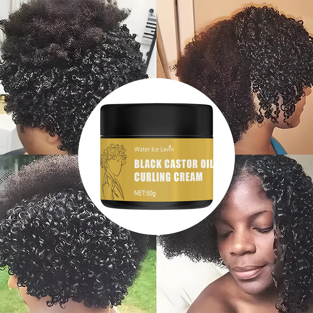 Black Castor Oil Healthy Moisturizes And Defines Curls Suitable For Dry Curly Hair For Both Men And Women,Repair Hair Tangles Qme