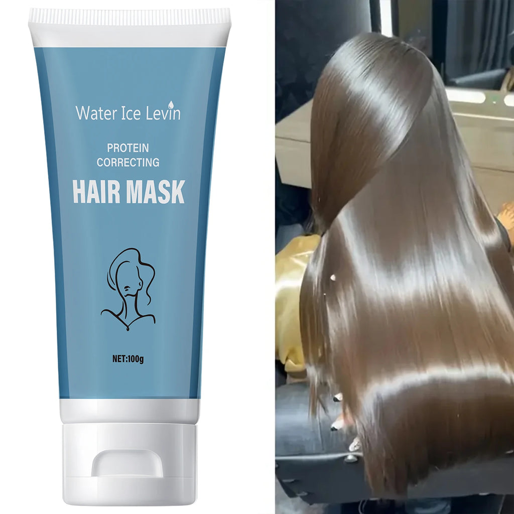 Keratin Hair Mask, Moisturizes and Nourishes Hair, Smoothes Straight Hair, Softens Damaged and Frizzy Hair, Makes Hair Moisturized and Smooth, Suitable for All Hair Types Qme Default Title