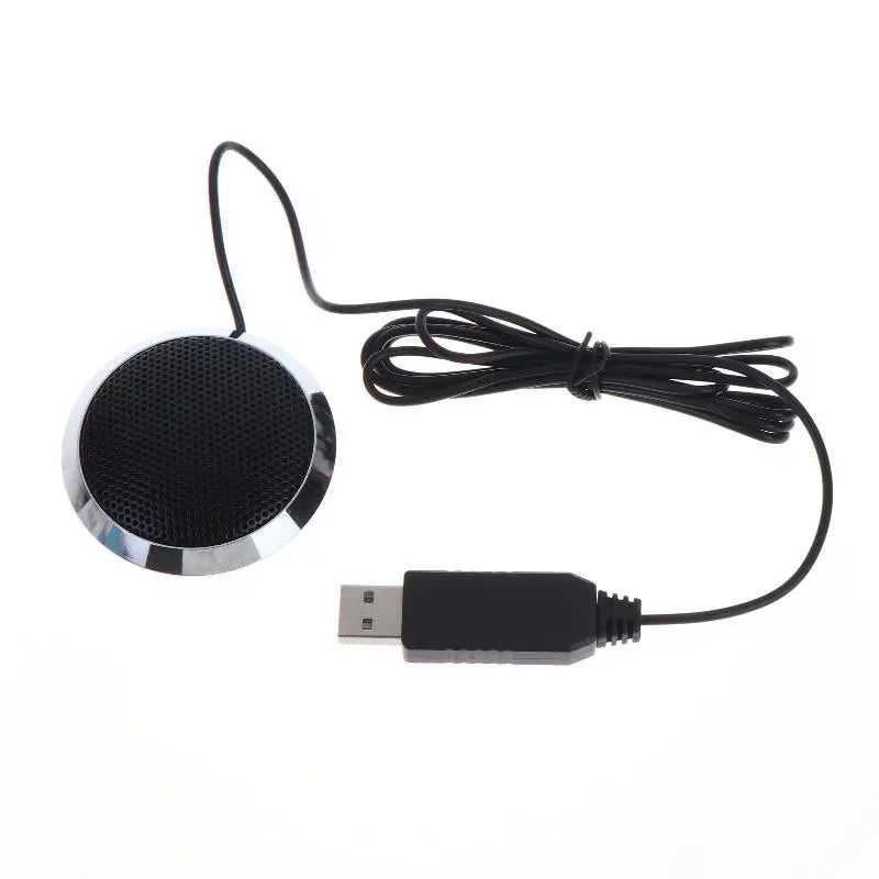 Omnidirectional USB Conference Microphone Condenser Desktop Use Qme A2