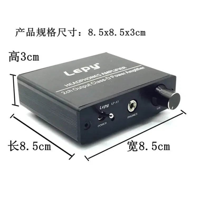 Digital Mini Headphone Power Car Amplifier HIFI 2 Channel High Bass Stereo Audio Amplifier For Motorcycle Home Boat Qme