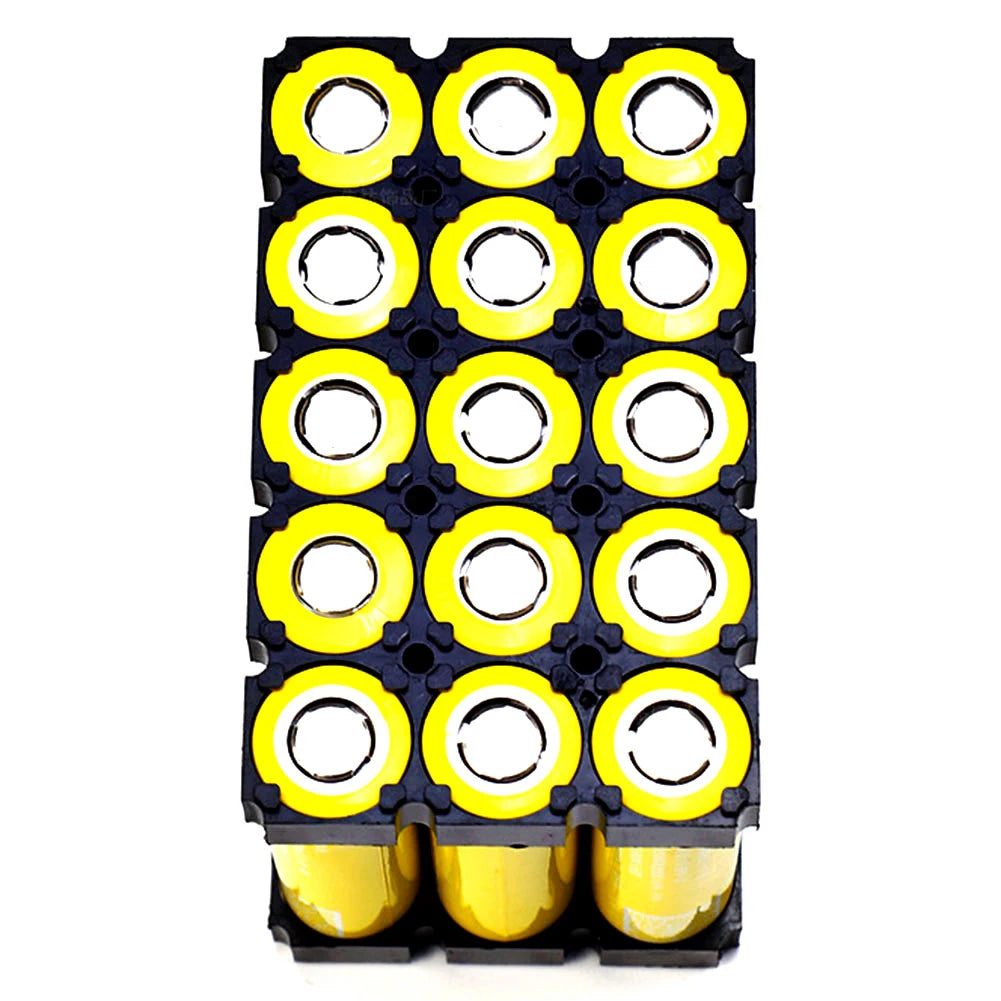 8PCS 3x5 21700 Battery Holder Stand Plastic Frame Bracket Holding Battery Packs 21.75mm Hole Distance DIY Battery Bracket Qme