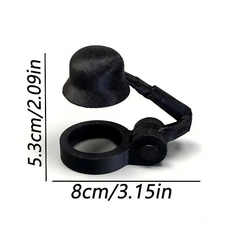 Helmet Shaped Soldier Salute Beer Bottle Cap Food Grade Reusable Qme