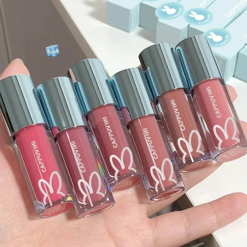 Ice Juice Red Lip Gloss Crystal Mirror Water Light Lip Glaze Grapes Jelly Glass Lip Oil Waterproof Lipstick Clear Tint Makeup Qme