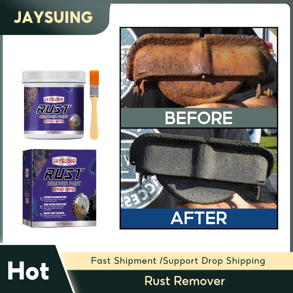 Multi Purpose Rust Remover Metal Surface Refurbishment Chrome Paint Car Iron Rust Conversion Agent Water-Based Anti Rust Primer Qme