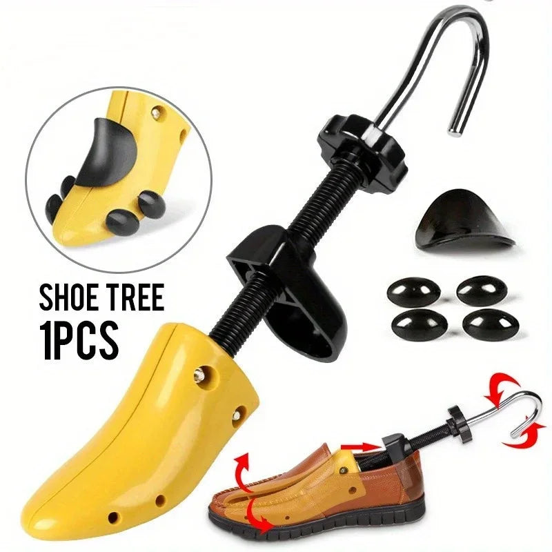 Premium Adjustable Shoes Tree Stretcher Expander Shoe Trees Plastic For Flats Pumps Boots Qme
