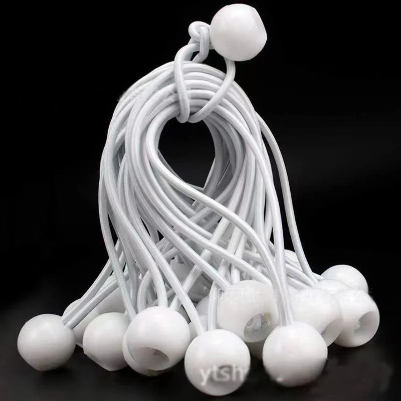 Bungee Ball Tarps Canvas Tarpaulin Flagpole Ties Cord Ends Elastic Qme