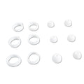 Earphone Silicone Case R170 Galaxy Buds+ Ear Pads Caps Eartips Qme White