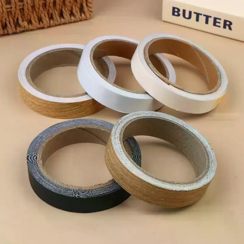10mx2cm Preglued Edging PVC Edge Banding For Wood Kitchen Wardrobe Furniture Table Desk Board Edgeband Edger Glossy Qme