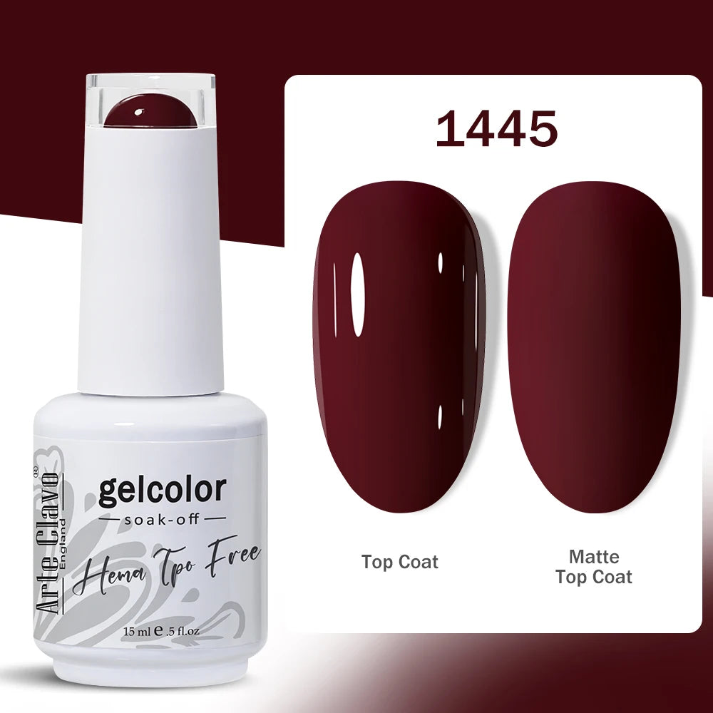 Arte Clavo Nail Art Semi Permanent Gel Polish Supplies Professionals Qme